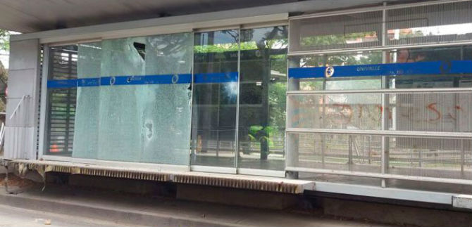 Estaci�n Univalle contin�a fuera de servicio