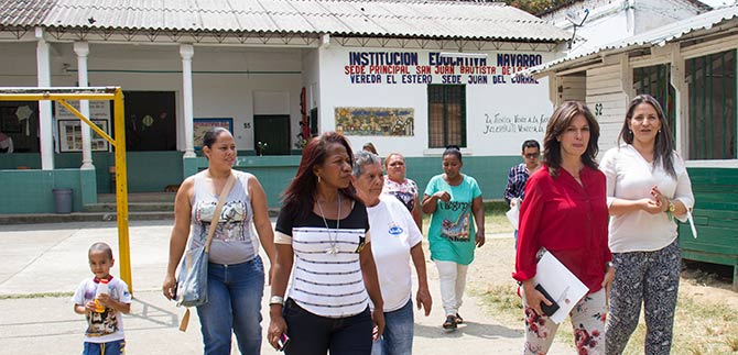 En el Corregimiento de Navarro se construir� una nueva instituci�n educativa