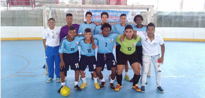 Lorena Caicedo, una apasionada monitora del f�tbol de sal�n