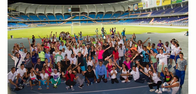 Concurrida asistencia en la primera caminata gratuita de la Secretar�a del Deporte Municipal