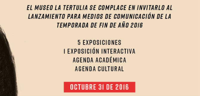 Lanzamiento de temporada de fin de a�o cultural en La Tertulia