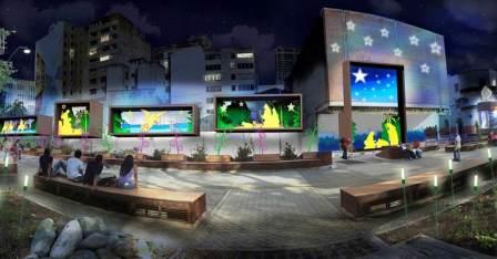 Cali se ilumina con multicoloridas luces en esta Navidad