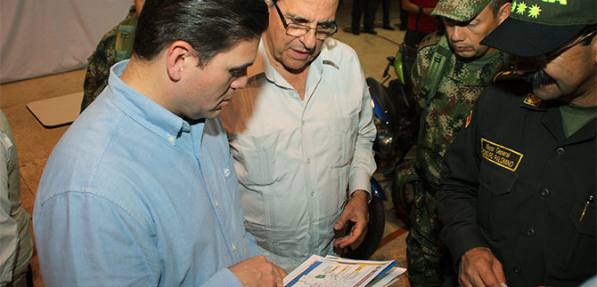 Alcalde de Cali con Mindefensa y altos mandos buscan fortalecer planes de seguridad