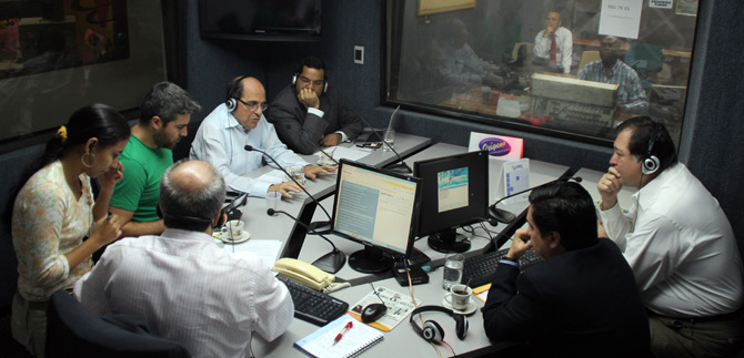 Alcalde Guerrero atiende consejo radial, este mircoles