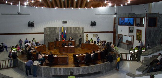 Se posesiona nueva mesa directiva del Concejo de Cali, este mircoles