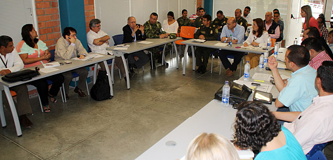 Realizan consejo de seguridad para aumentar la convivencia en Potrero Grande