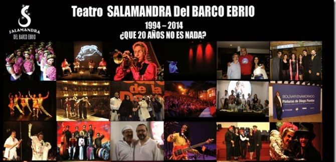 Teatro Salamandra celebra 20 aos de arte y cultura