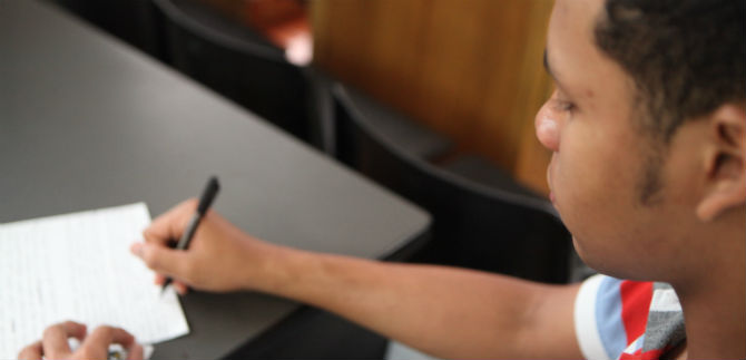 Gracias a programa de la Administracin Municipal, desplazado reinici su vida