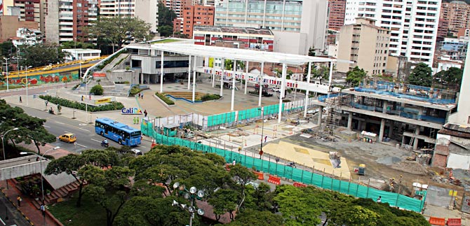 Plazoleta Jairo Varela muestra un avance de obra total del 97 %