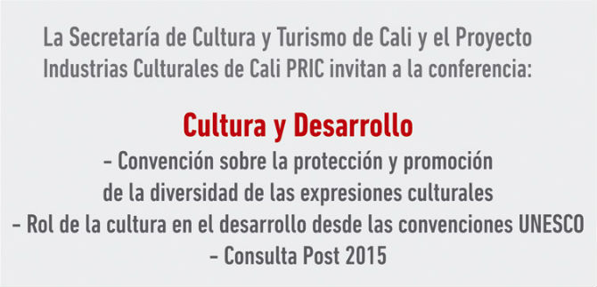 Experta dicta conferencia sobre cultura y desarrollo, este viernes