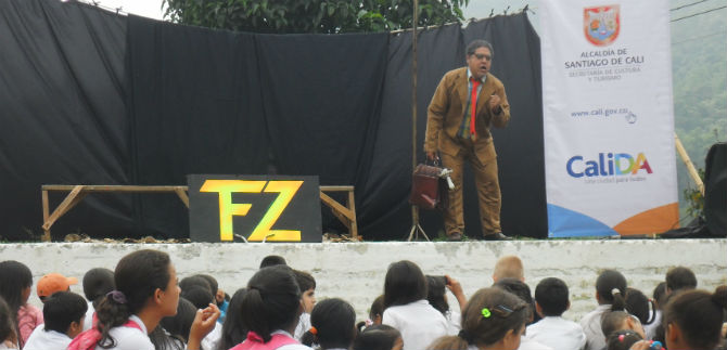 Corregimiento de La Paz vive el teatro