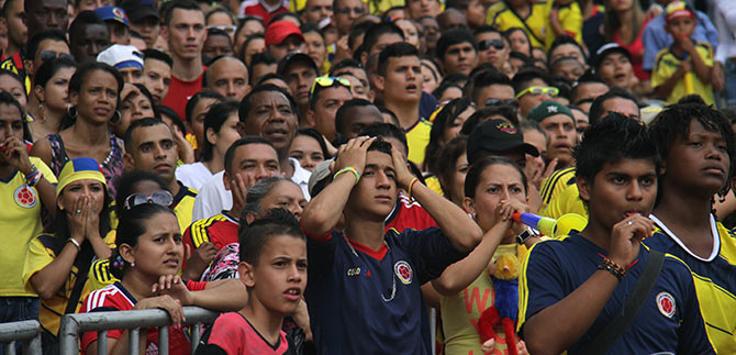 Caleos vibraron en paz con la Seleccin, sinnimo de orgullo y ejemplo de grandeza