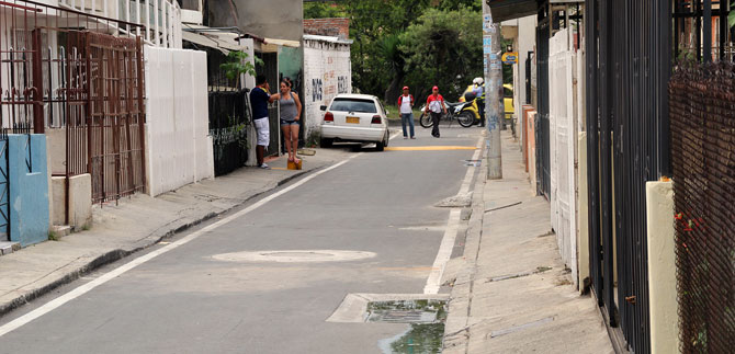 Administracin Municipal inspecciona obras del nororiente caleo
