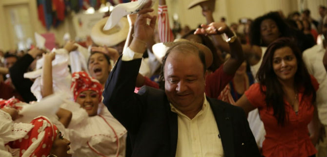 Con cultura cale�a se celebr� la Fiesta de la Independencia en Washington