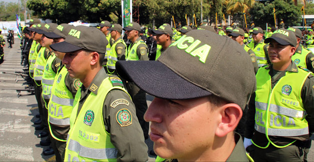 Ms de 120 uniformados y policas de civil custodiarn el centro de Cali