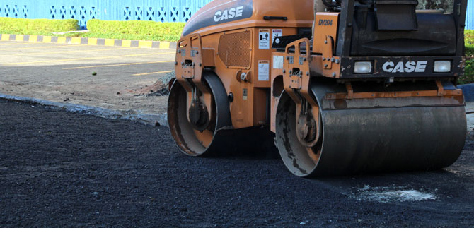 Barrio Capri es beneficiado con la intervencin de mantenimiento vial