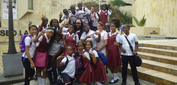 Patrulleros Escolares por la Paz asistieron a actividad l�dica en La Tertulia