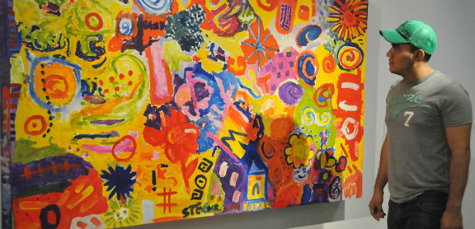 Exposiciones Punto de Encuentro y Entre Mundos, en el Centro Cultural de Cali