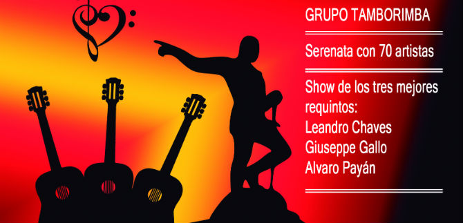 En el da del Msico, serenata a Santiago de Cali, este domingo