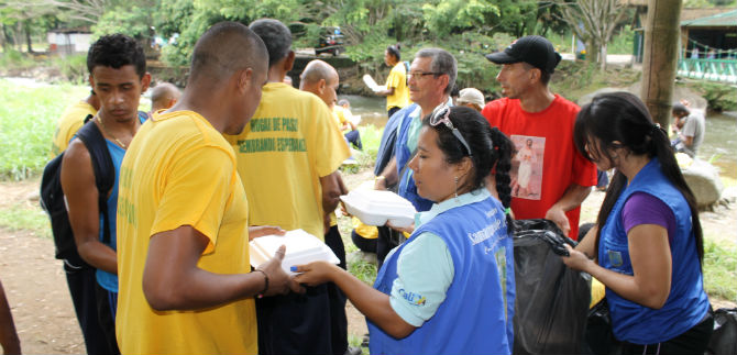 Jornada recreativa vivieron 70 habitantes de calle