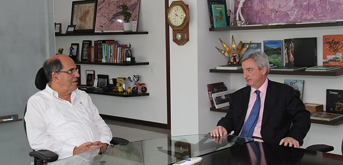C�nsul General de Espa�a destac� imagen positiva que proyecta a Cali en el exterior