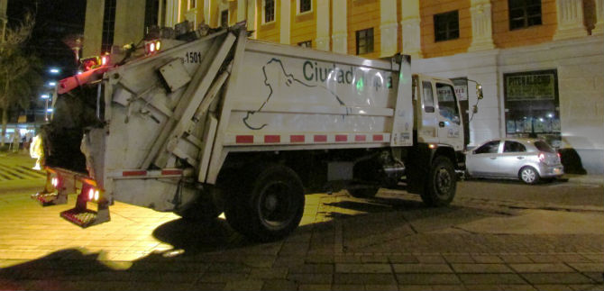Este mircoles 24 de diciembre, Ciudad Limpia adelanta la recoleccin nocturna