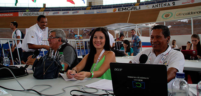 Periodistas asistentes al Mundial de Pista ratifican a Cali como ciudad deportiva