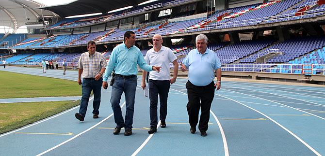 Adecuaciones de escenarios para Mundial de Atletismo de Menores se cumplen con xito