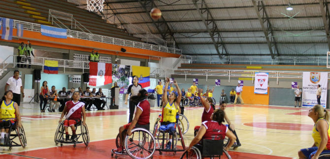 Solidaridad, esfuerzo y disciplina, en la Copa Suramericana de Baloncesto en Silla de Ruedas
