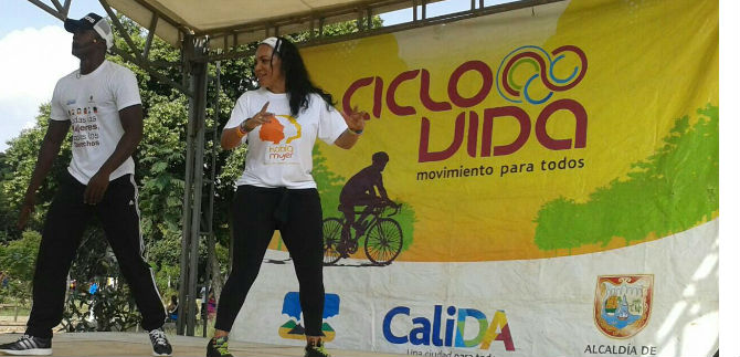 Mujeres se reconocieron en la ciclovida