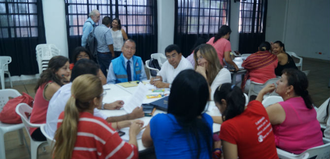 Comit� de Convivencia Escolar construye apoyo a instituciones educativas