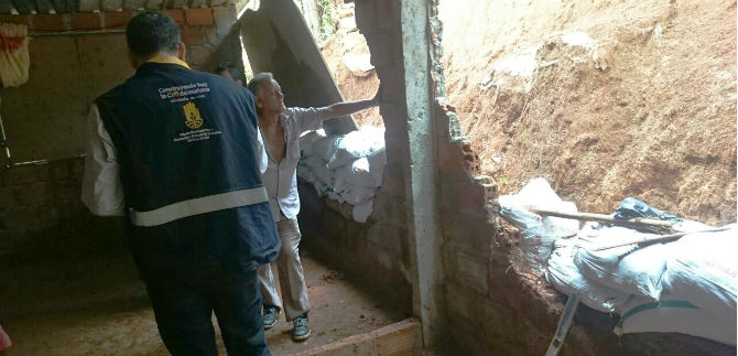 Cmgrd advierte sobre posibles deslizamientos y lluvias con tormentas elctricas