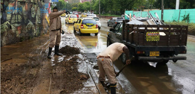 Consejo de Riesgo atendi afectaciones tras fuerte aguacero de este mircoles