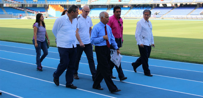 Termin� ciclo de visitas de la IAAF, previo al Mundial de Atletismo en Cali