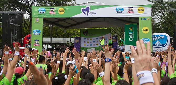 7000 caleas corrern este domingo la Carrera de la Mujer