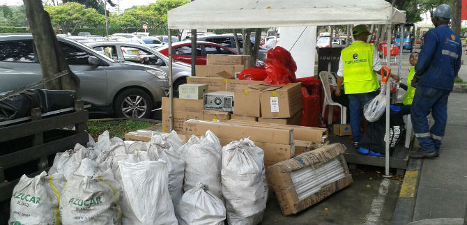 Tres Toneladas de residuos Posconsumo fueron recolectados en Cali