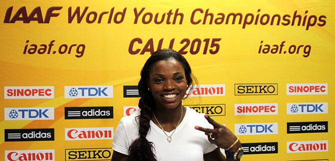 Todos a apoyar el Mundial de Atletismo en el Pascual: Caterine Ibargen