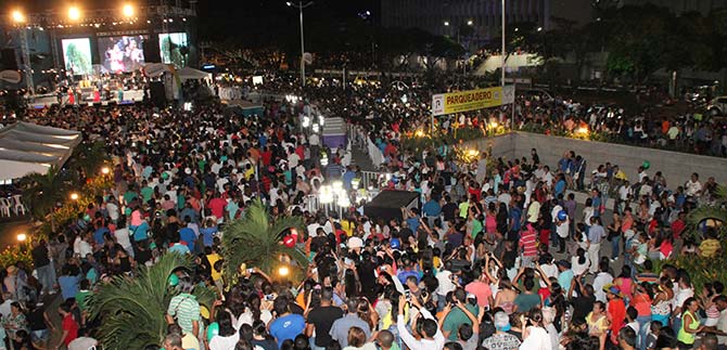 Fiesta total en la celebracin del cumpleaos de Cali