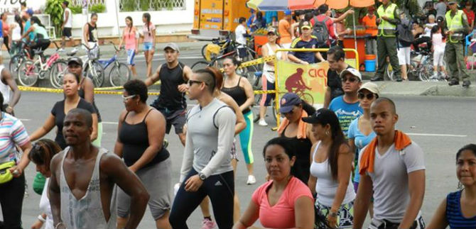 Viva la Carrera Atl�tica por la Paz, en la Ciclovida Cali, este domingo