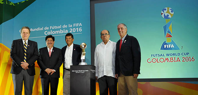 Cali ser otra vez mundial; la presentan como una sede de final de Copa Futsal 2016