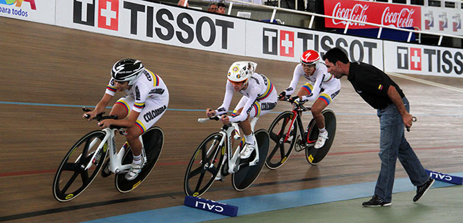 El ingreso en la jornada de la maana a la Copa Mundo de Ciclismo de Pista ser gratuito
