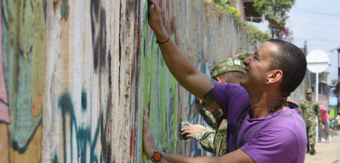 Desde Polvorines la afrocolombianidad se pinta de oportunidades sociales