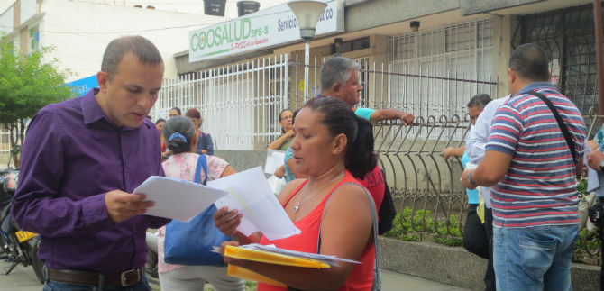 Alcalda gestiona solucin inmediata para atencin a usuarios de Coosalud