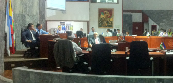 Secretario de Deportes expuso ante el Concejo