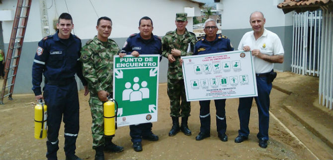 Alcalda ser gua en el diseo del plan de contingencia de siete escuelas