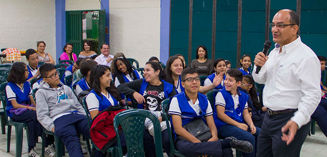 Instituci�n Educativa Oficial es referente para la implementaci�n de c�tedra de paz en la escuela