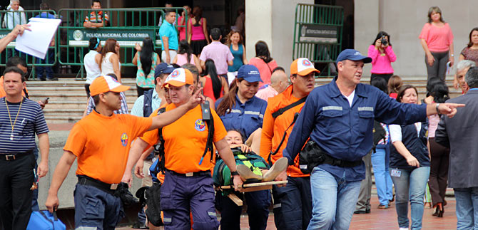 Cada ao se realizarn en Cali dos simulacros de sismo