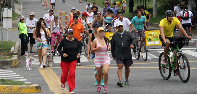 Este domingo  Ciclovida tendr modificaciones
