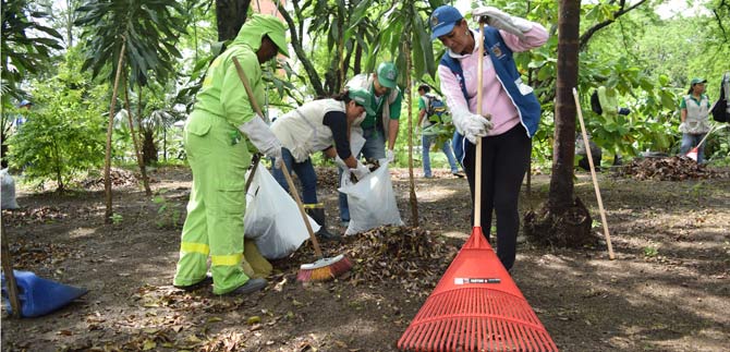 Brigada interinstitucional recuper tramo del ro Cali