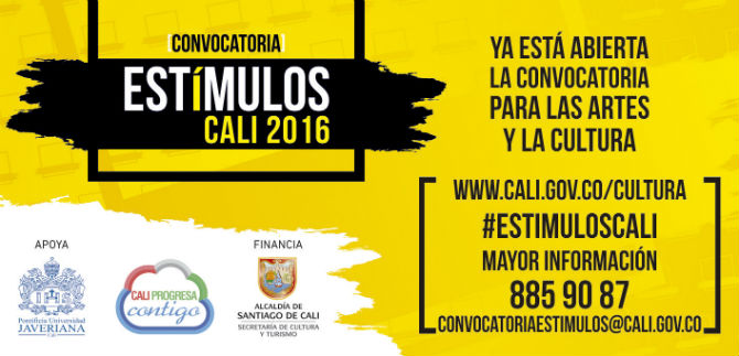 Artistas y emprendedores invitados a la Socializaci�n de la Convocatoria Est�mulos Cali 2016